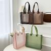 Waterproof Transparent Handbags Durable Reusable Bags  Apparel Stores