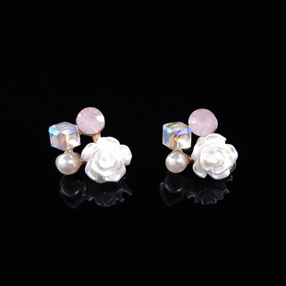 10pcs DIY Craft Jewelry Accessories Sparkling Rhinestones Pendant  Jewelry Making