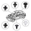 100pcs/50pc Universal Auto Fastener Clip Car Bumper Clips Fender Plastic Clip Car Body Bumper Rivet Replacement Push Pin