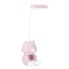 Mini Table Lamp Cute Bear LED Rechargeable Student Bedroom Eye Protection Night LightPink Bear