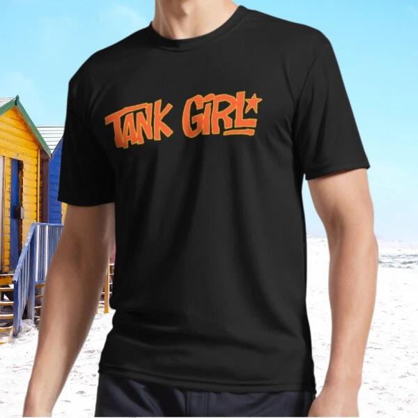 

New Tank Girl Active T-Shirt Funny Size S - 5XL 4XL