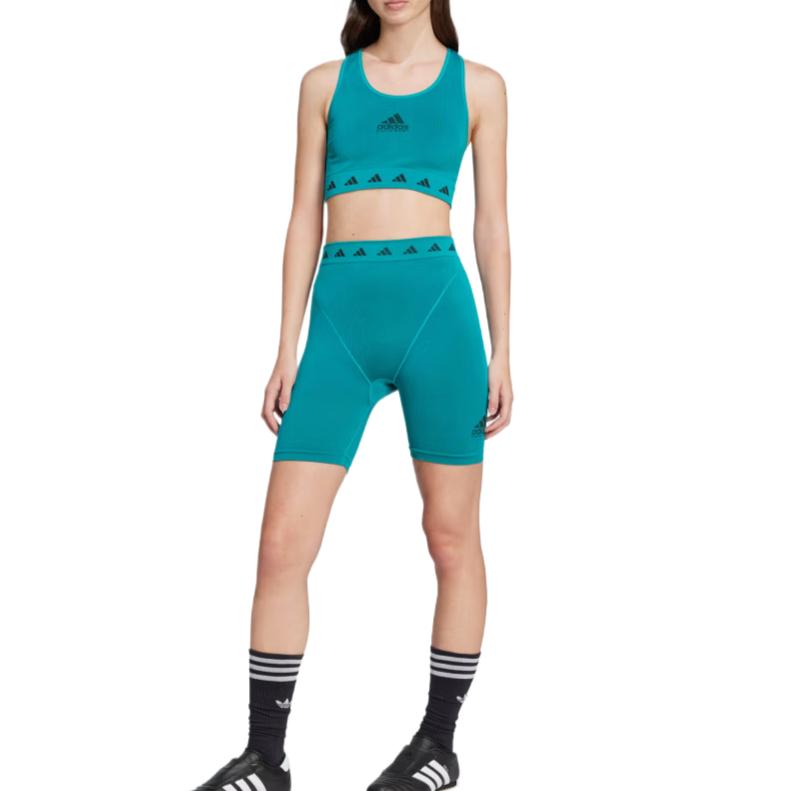 Adidas Originals Equipment Comfortable Durable Simple Suitable Sports Shorts Women Shorts Green JJ0297