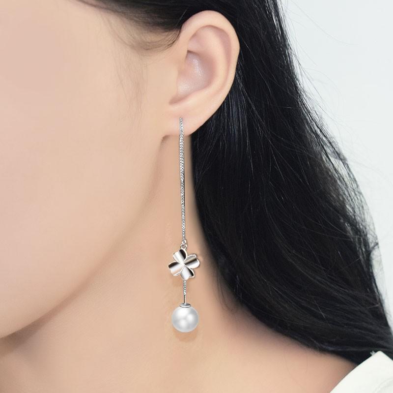 Lindon Zircon Copper Alloy Earrings Drop Earrings For Women Wedding Party Gifts