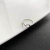 Minimalist Infinity Rings Love Forever Jewelry for Women Silver Golden Metal Geometry 8 Number Ring Jewelry Gift