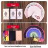 Ultra-Thin Flesh-Colored Playing Cards for Magic Tricks - Long Style, Four-Color Diamond Design