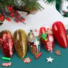 1 Box 3D Christmas Nail Art Charm Parts Polymer Soft Clay Slices Flakes Nails Decoration Parts for Winter Manicure Designs