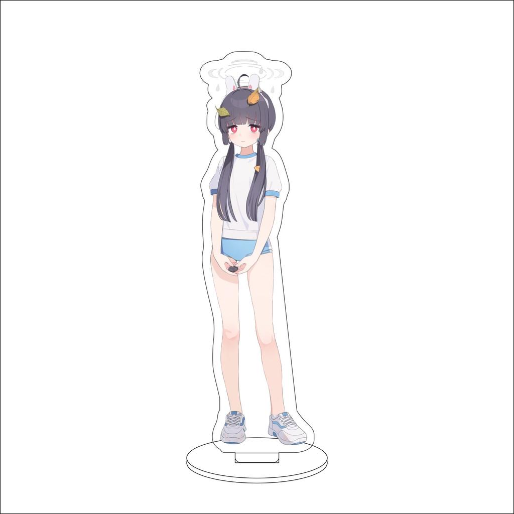 16CM Anime Blue Archive The Animation Cosplay Ornaments Takanashi Hoshino  Acrylic Stand Figure Stand Halloween Gifts