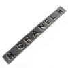 Chanel Shawl COCO Mark Logo Design Tippet Gray Mouton Women 20B AA7074 Used
