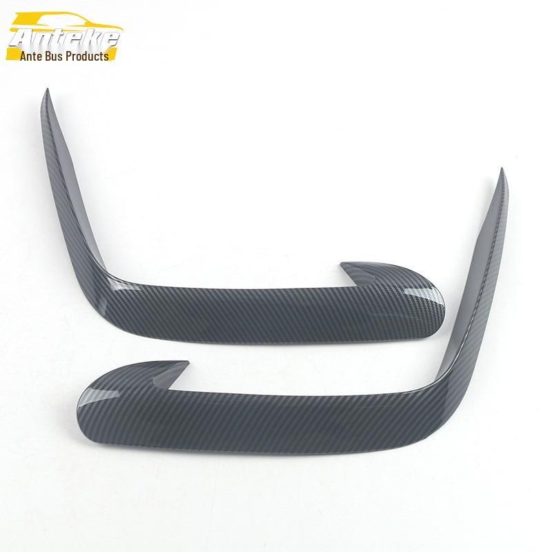 21 Tucson L Front Wind Deflector Decorative Frame: Plastic Bright Strip Modification