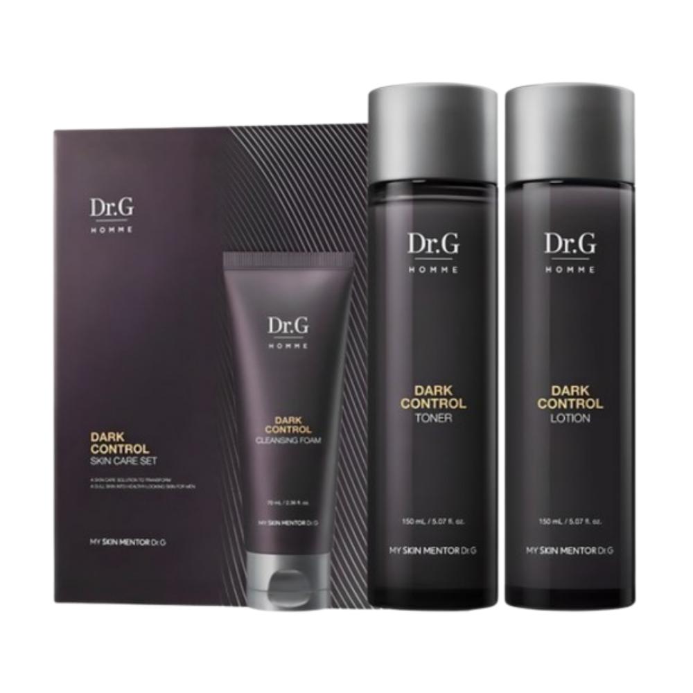 Dr.G Homme Dark Control Set Toner 150ml + Lotion 150ml + Cleansing Foam 70ml