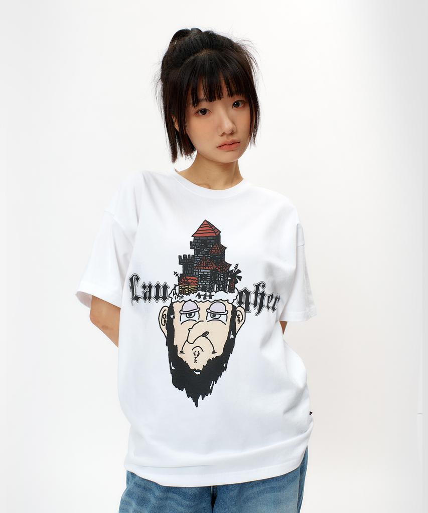 LAUGHER Halaputa T-Shirt - White