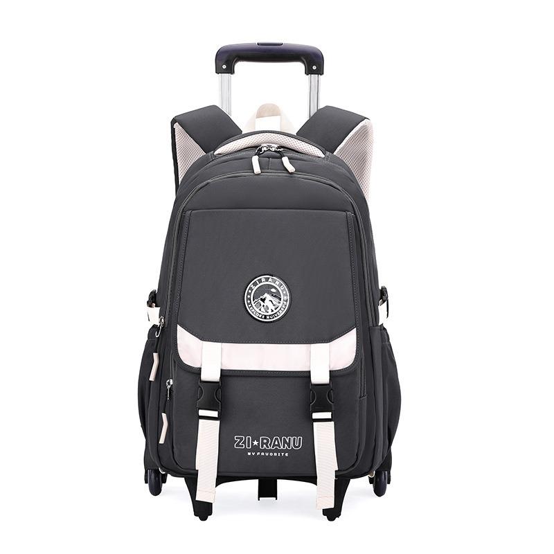 School Bag Roller Student Backpack 6 Wheels(34*20*49CM) ZRY1274