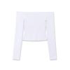 European Style Adjustable Cropped Knit Top - Spring 2026