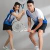 New Badminton Jersey Suit Women's Training Sports Printing Short-sleeved Jersey Competition Special Air Volleyball Clothing Men