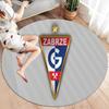 Tappeto Rotondo Gornik Zabrze, Tappeto per Soggiorno Camera da Letto Divano Stanza dei Giochi Decorazione, Tappetino Antiscivolo