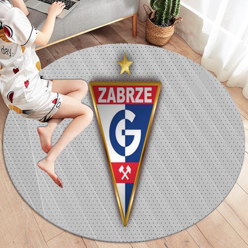 Tappeto Rotondo Gornik Zabrze, Tappeto per Soggiorno Camera da Letto Divano Stanza dei Giochi Decorazione, Tappetino Antiscivolo