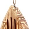 Butterfly Feeder For Garden Wooden Weather-Resistant Hangable Butterfly House Garden Decor For Backyard Balcony Yard Wedding
