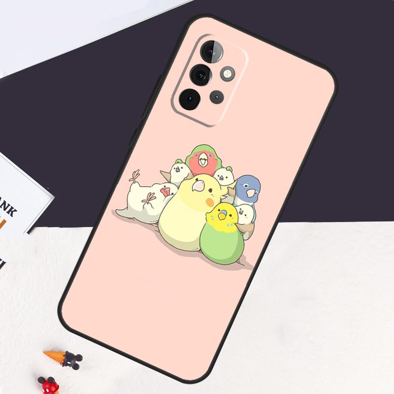 

Chubby Cockatiel Parrot Bird Case For Samsung Galaxy A14 A55 A06 A05 A36 A26 A16 A54 A34 A22 A32 A52 A35 A15 A53 A13 A56 Samsung A24 4G