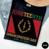 Juneteenth Freedom Day Shirt, Black American Heritage Tee, June 19 1865 T-Shirt