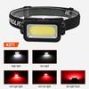 Bright COB Headlamp USB Rechargeable Headlights 18650 Battery Head Torch Powerful Camping Emergency Fishing Waterproof Lamp