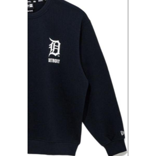 New Era FW25 Champions Man-To-Man Series MLB Detroit Tigers Casual Simple Loose Long Sleeve Crewneck Sweatshirt Unisex sweatshirt 14742044