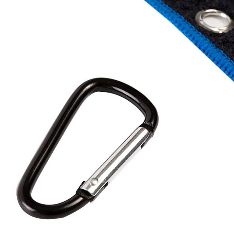 30X50cm Golfhandduk Med Krok 4 Färger Mikrofiberduk För Golfälskare Tillbehör