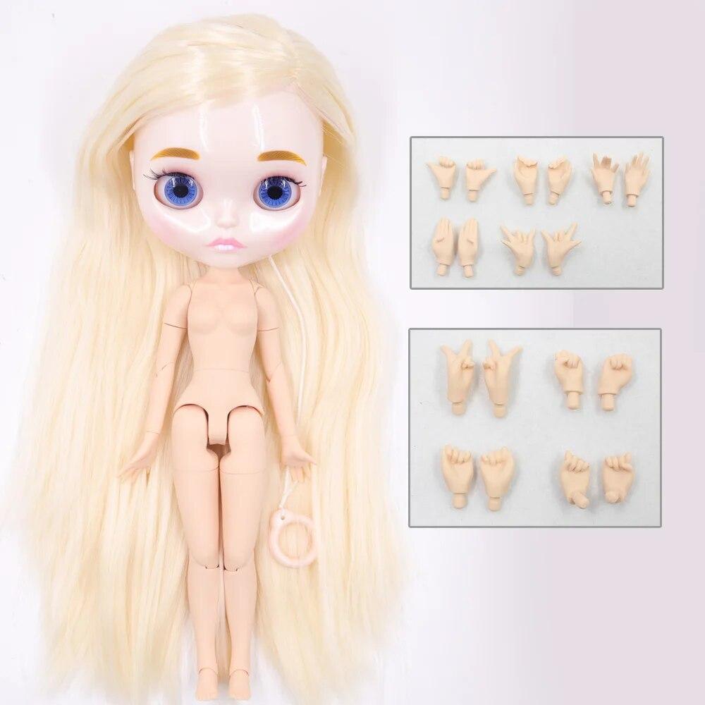 ICY DBS blyth кукла 1/6 bjd игрушка шарнирное тело белая кожа 30 см игрушка в подарок аниме кукла doll and hands AB