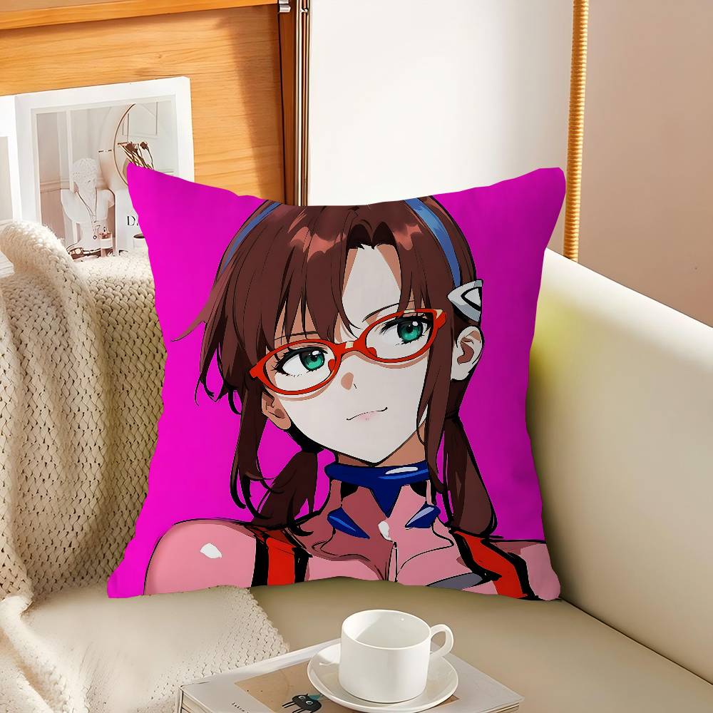 Макинами Мари Иллюстриас Мультфильм Анимация Офисная Подушка Наволочка Автомобильная Подушка Чехол45X45СМ Поясничная Наволочка Диван 12x12Inch