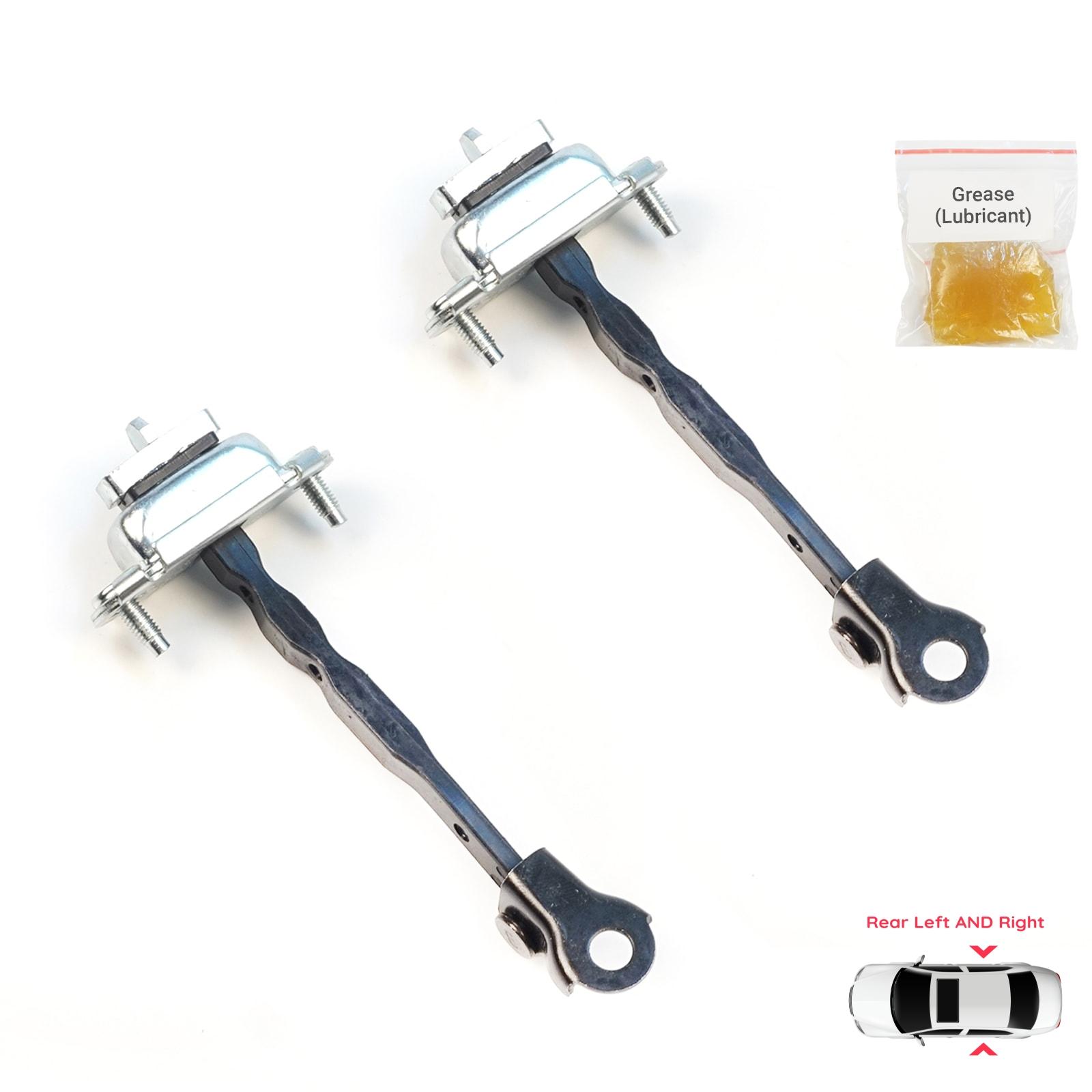 EDP1690-1 2 Pièces Charnière de Porte Arrière Butée de Frein Assy Limiteur pour Subaru Impreza 3 4 GE GV GJ GP WRX Exiga Forester MK3 SH XV Crosstrek GP Levorg 62124FJ000