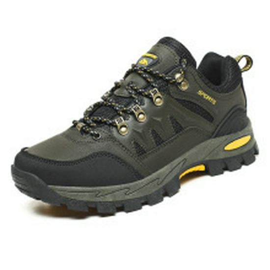 Men's Outdoor Thick-Soled Hiking and Trail Running Shoes - Casual, Cross-Country, and Mountaineering Footwear for Couples
