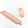 Children Wooden Track Accessories Train Track Toys Track Connector Toys Wooden Track Railway Toys