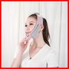 Cloud-Feel Firming V-Line Bandage: Double Chin Lifting, Plush Sleeping Mask