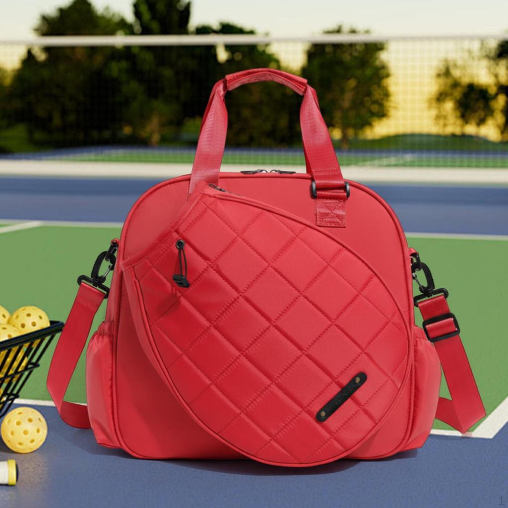 Tennis Bag Handbag Women Men Adjustable Shoulder Strap Multifunctional Equipment Large Capacity