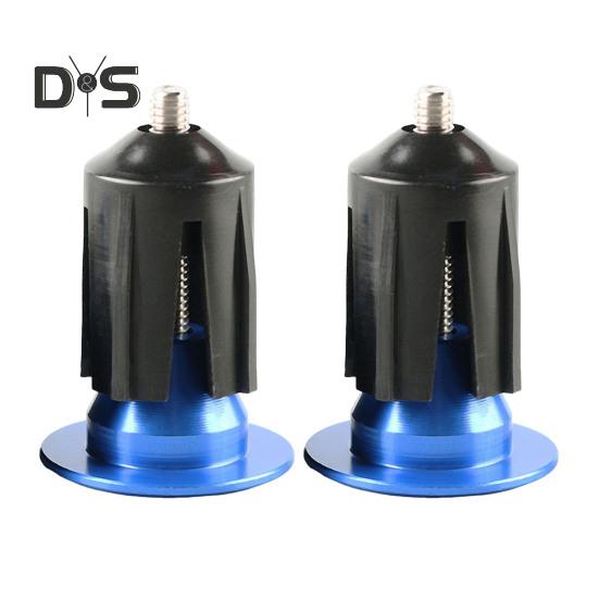 1 Pair Bike Handlebar End Expanding Locking Heavy Duty Lightweight 22-24MM Universal MTB Road Mountain Bicycle Grip Handle End Cover Accessories