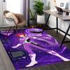 1pc Purple Power Ranger Hero Carpet Rug for Bedroom Living Room Decor Sofa Home Game Area Rug Non-slip Floor Mat. D72201103