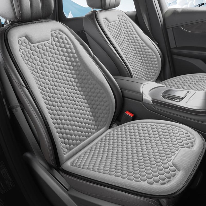 Cuscini Traspiranti Comodi Estivi in Seta Ghiacciata per Sedili Auto con Sporgenze Sferiche 3D Morbidi per la Maggior Parte delle Auto