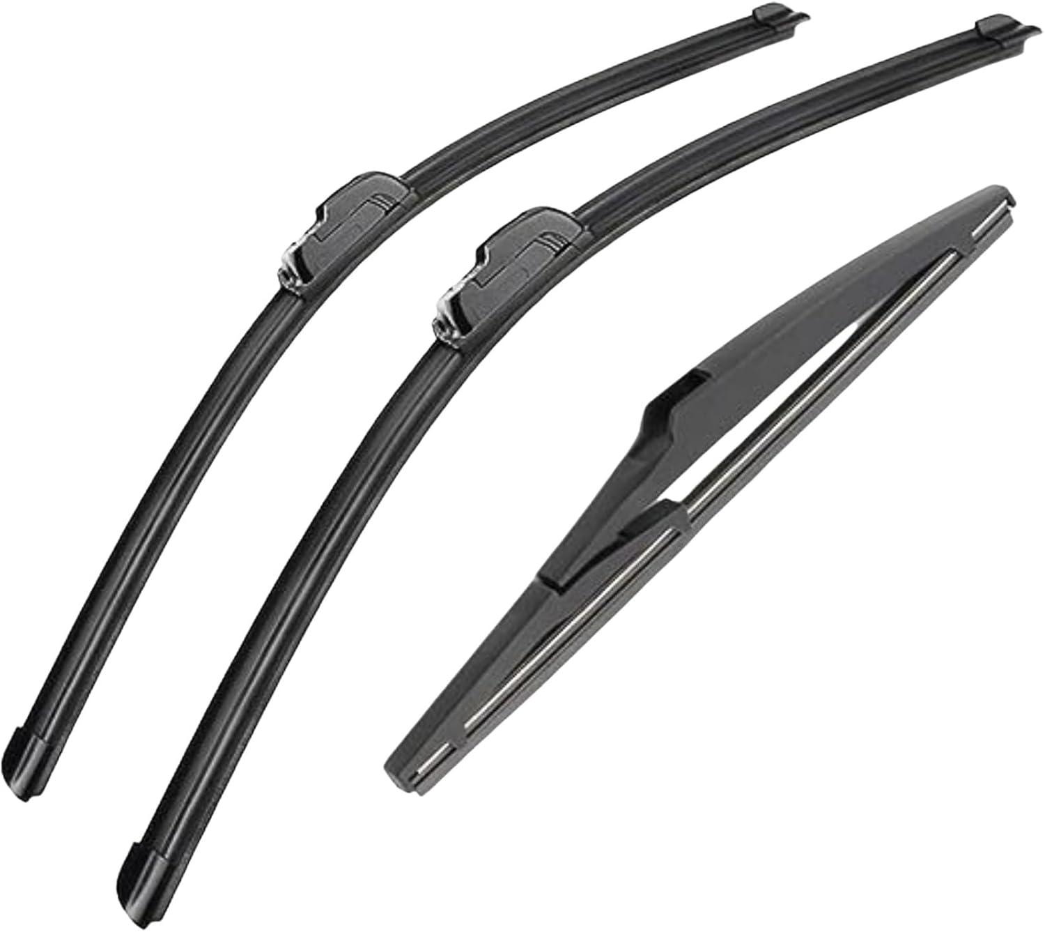 Suitable for Jeep Compass 2017-2025 24 +18 +10 wiper blades чёрный