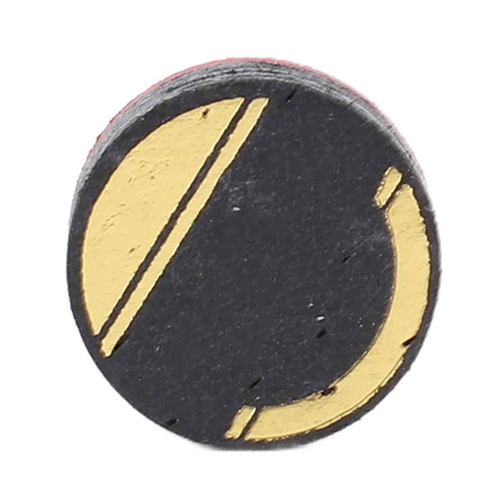 14mm Billiards Cue Tip Pigskin High Bounce Strong Hitting Force Professional Portable Pool Stick Tip