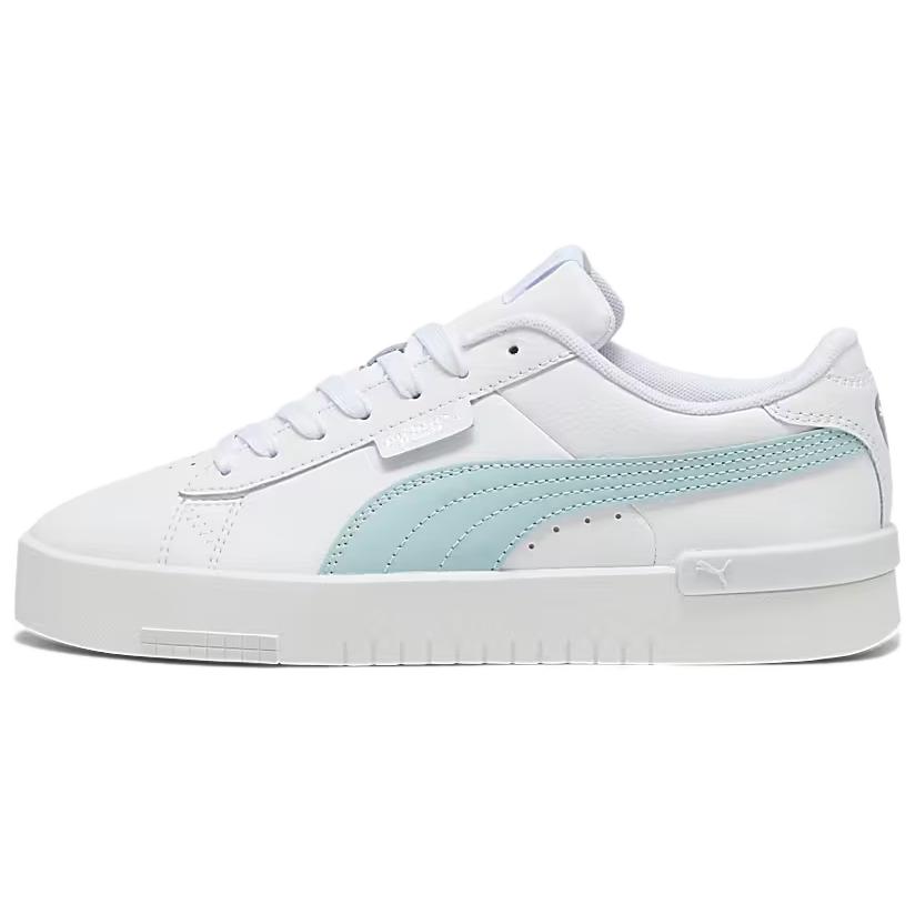

New PUMA Jada Renew Abrasion Resistant Low Top Skateboard Shoes Women s White 386401-27 38.5