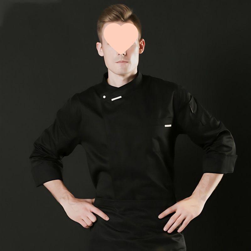 Chef Workwear Cotton Long/Short Sleeve Plus Size for Autumn/Winter Kitchen, Restaurant & Hotel.