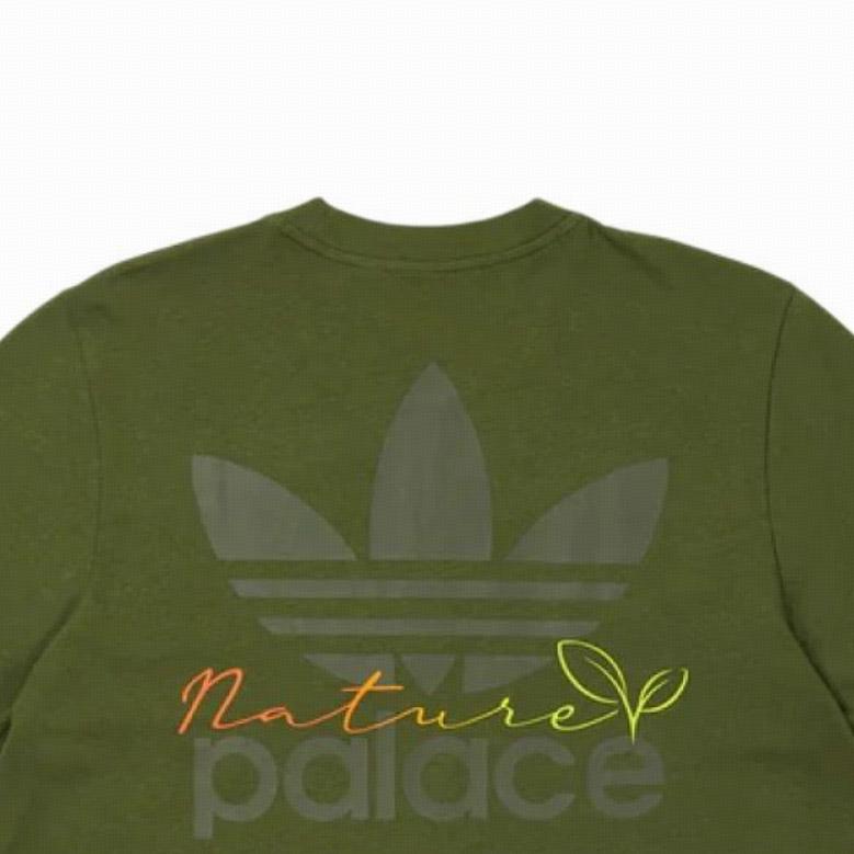 Palace X Adidas Nature Tee Wild Pine Unisex Tops Green HM9197