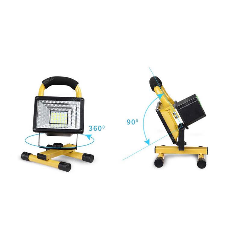 Portable Rechargeable LED Work & Camping Floodlight
