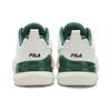 FILA Speed Serve Fabric Synthetic Leather Breathable Supportive Low Top Tennis Shoes Men sneaker White Green A12M411501FSW