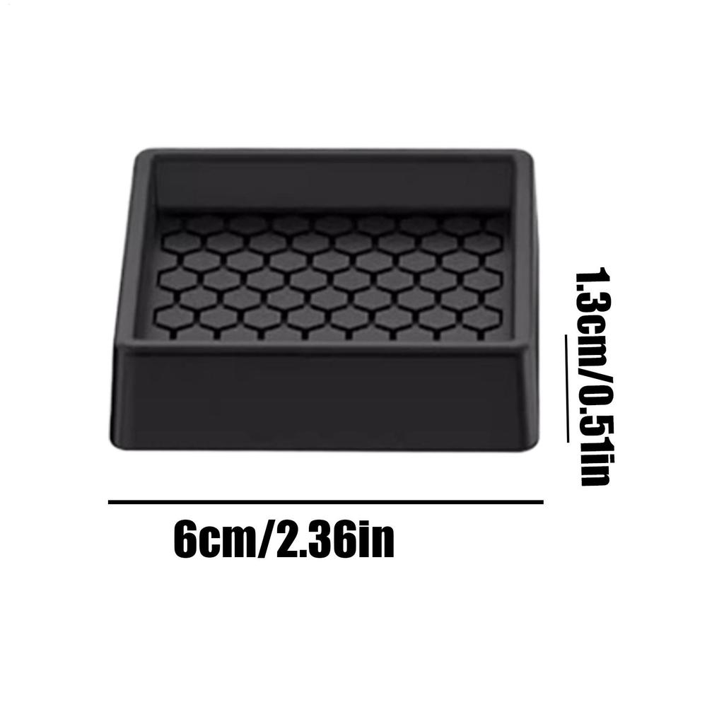 Non Slip Furniture Pads 4 Pieces Silicone Anti Skid Caster Cups Furniture Sliders for Hardwood Floors for Bed Couch Cabinet Sofa