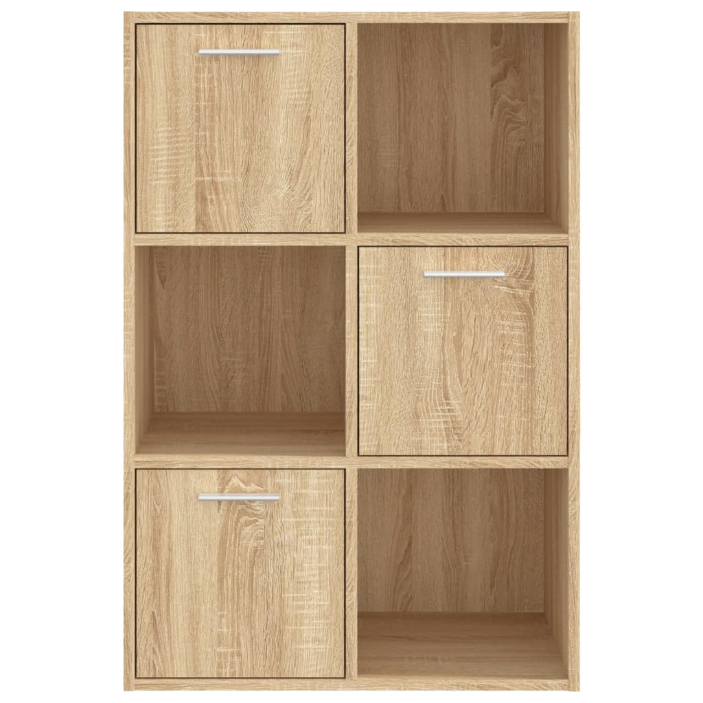 Storage Cabinet in Sonoma Oak 60 x 29.5 x 90 cm Particleboard