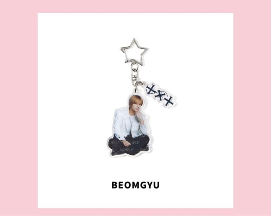 [USED] TXT Acrylic Key Ring Beomgyu