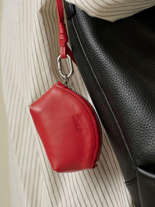 

MangoManyPlease BONIT LEATHER CHARM_RED FREE