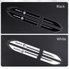 Hub Caps New 2pcs Epoxy Sticker Car Fender Side Wing Emblem Badge Sticker For VW Volkswagen Polo Jetta Golf Passat Tiguan Touran QK7