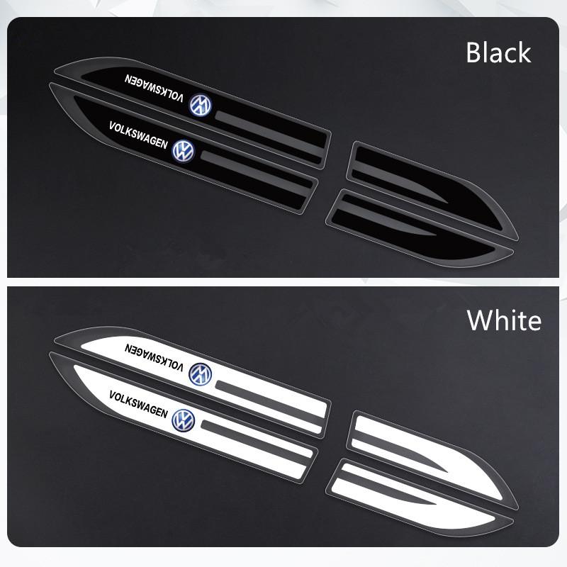 Hub Caps New 2pcs Epoxy Sticker Car Fender Side Wing Emblem Badge Sticker For VW Volkswagen Polo Jetta Golf Passat Tiguan Touran QK7