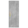 Highboard Concrete Grey 34.5 x 34 x 180 cm Particleboard